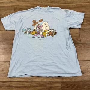 Vintage 80s Funny Party Animals Kitschy Shasta Lake Shirt